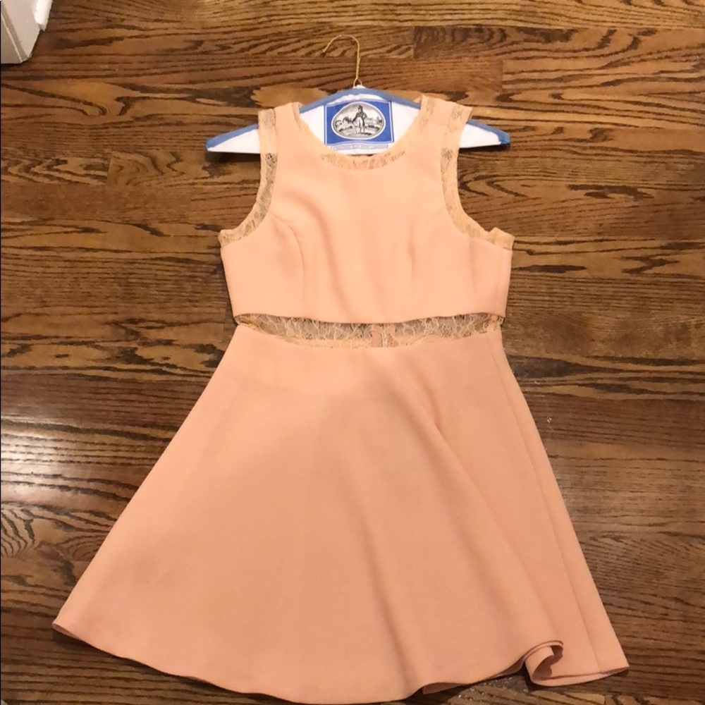 BCBGeneration Lace Inset Dress